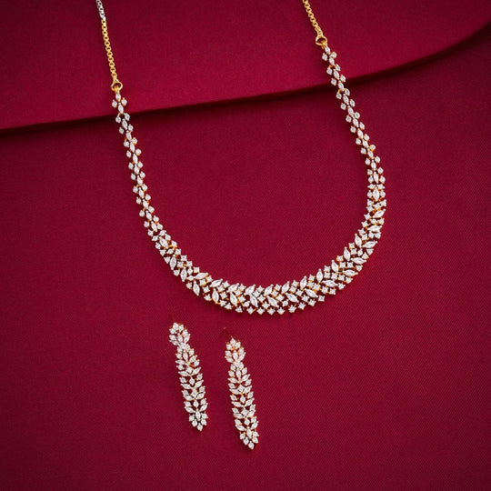 Zircon Necklace Zircon Necklace 193101