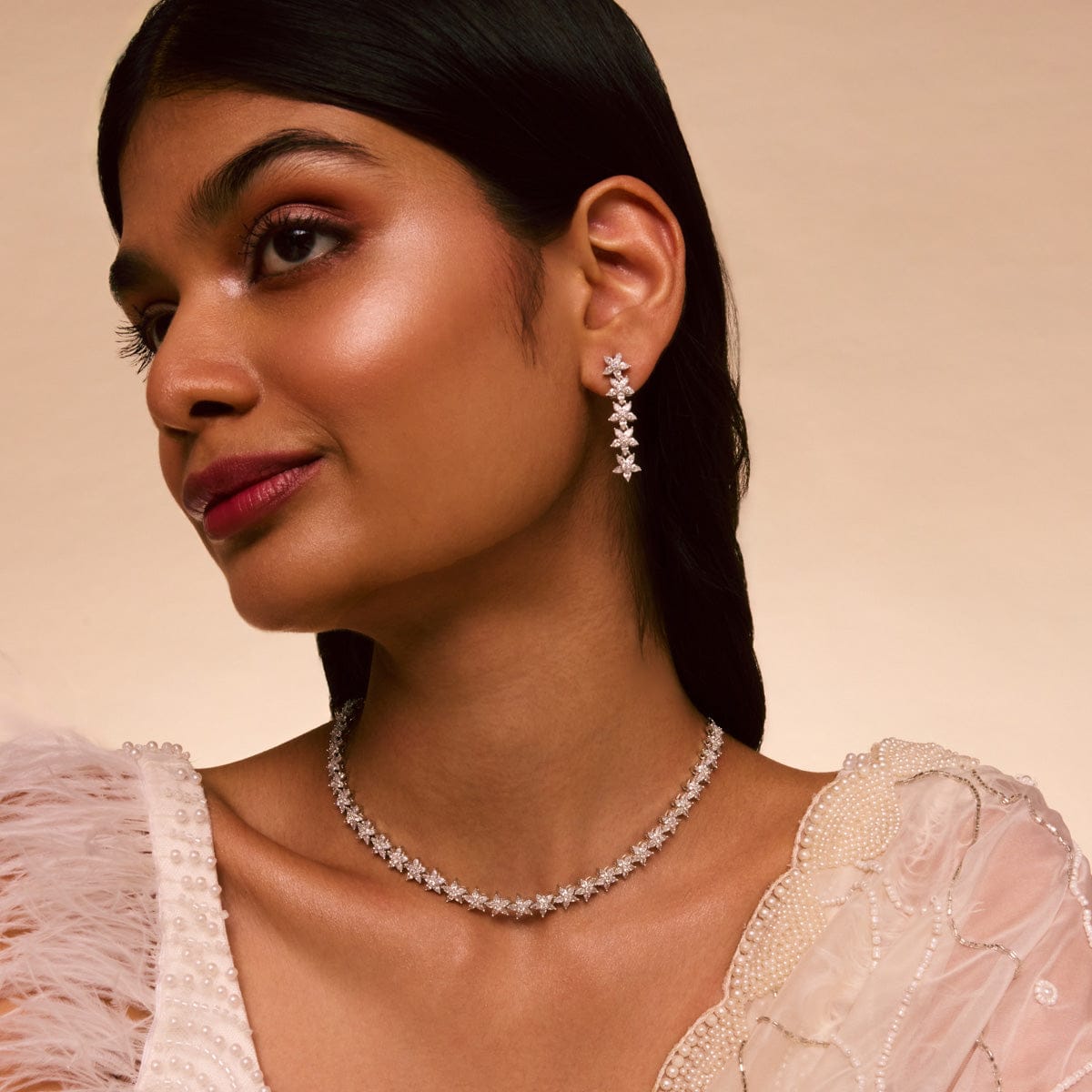 Zircon Necklace Zircon Necklace 193103