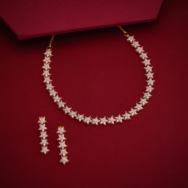 Zircon Necklace Zircon Necklace 193103