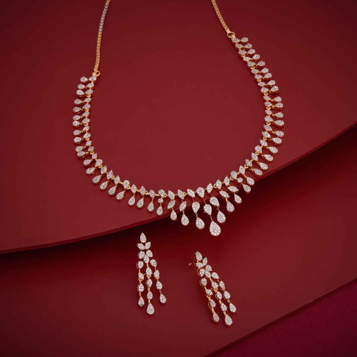 Zircon Necklace Zircon Necklace 193104