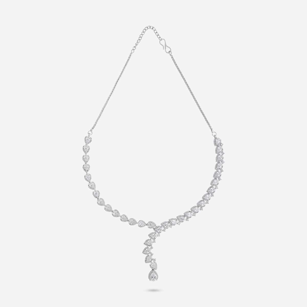 Zircon Necklace Zircon Necklace 193108