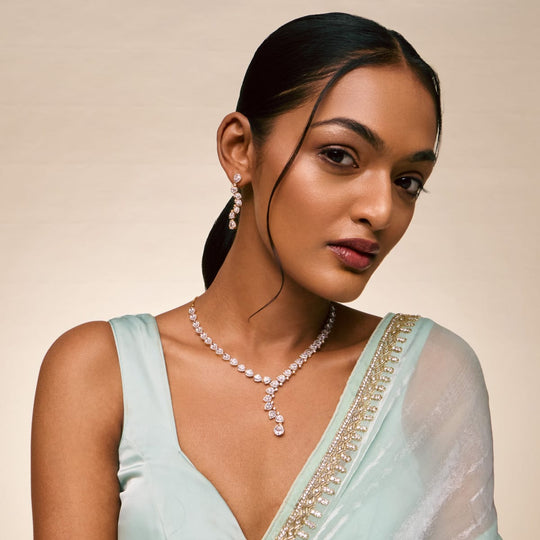 Zircon Necklace Zircon Necklace 193108