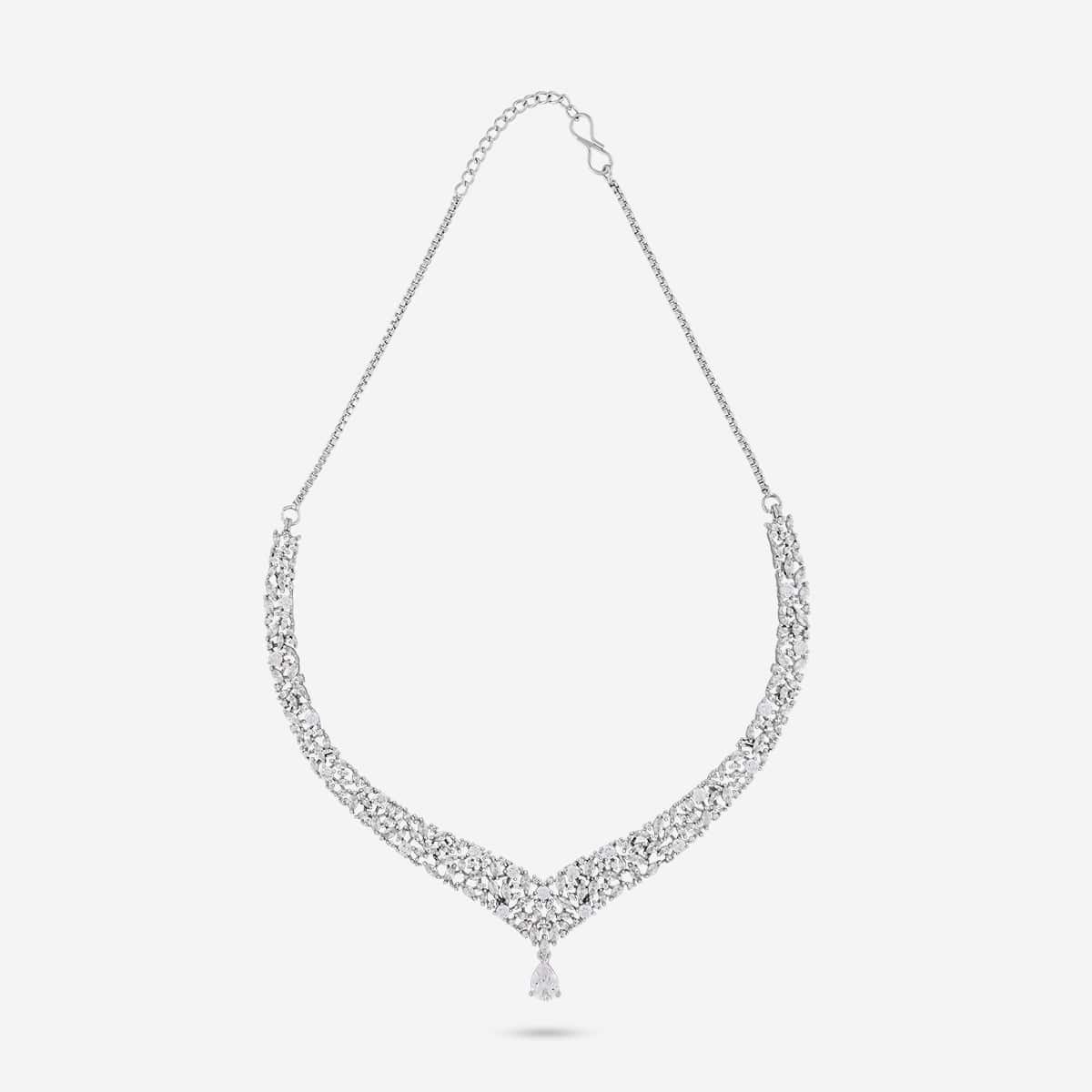 Zircon Necklace Zircon Necklace 193109