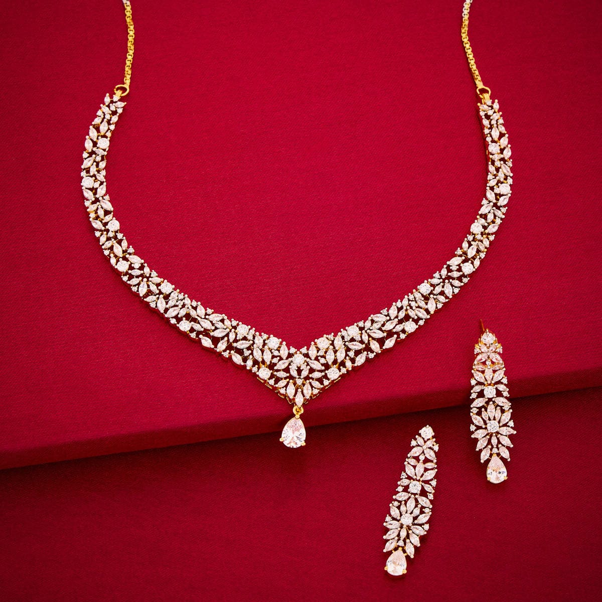 Zircon Necklace Zircon Necklace 193109