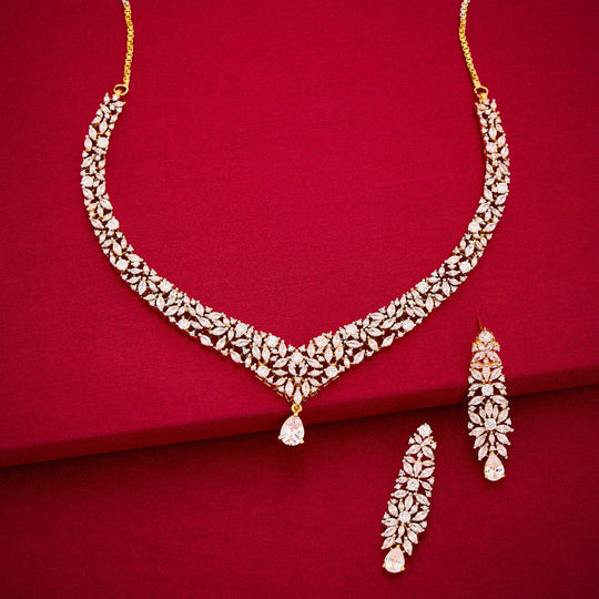 Zircon Necklace Zircon Necklace 193109