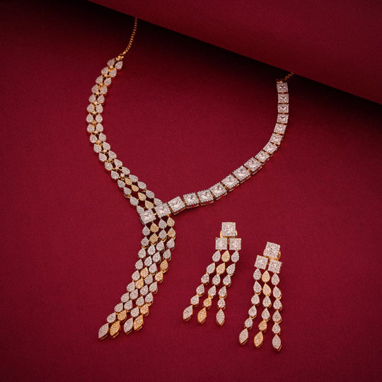 Zircon Necklace Zircon Necklace 193111