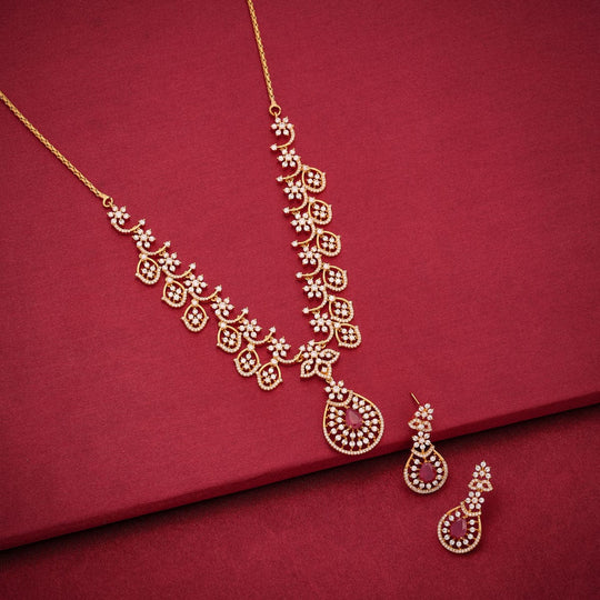 Zircon Necklace Zircon Necklace 193168