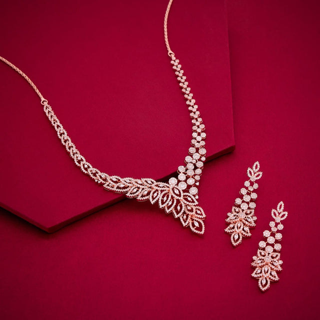 Zircon Necklace Zircon Necklace 193174