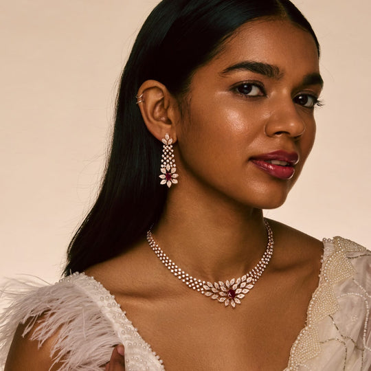Zircon Necklace Zircon Necklace 193178