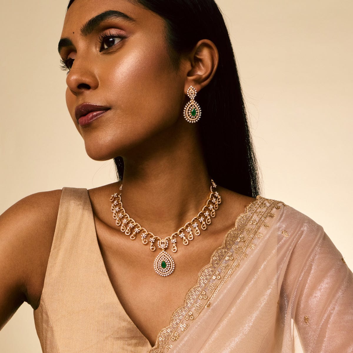 Zircon Necklace Zircon Necklace 193179