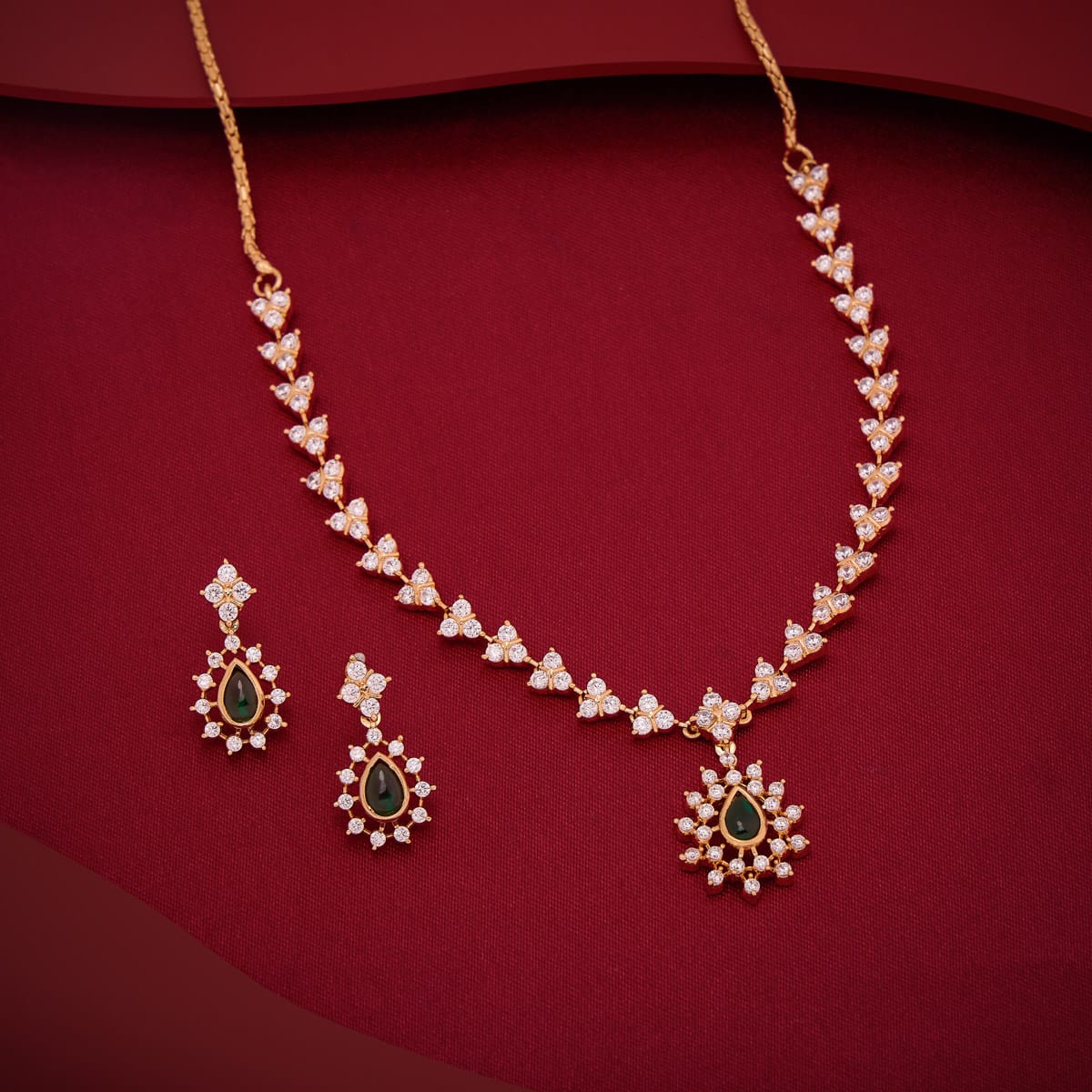Zircon Necklace Zircon Necklace 193181