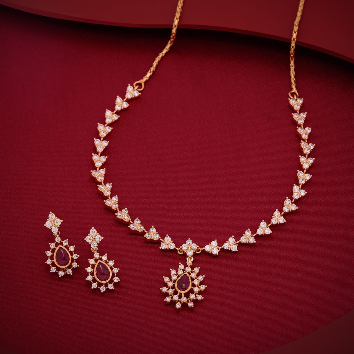 Zircon Necklace Zircon Necklace 193181