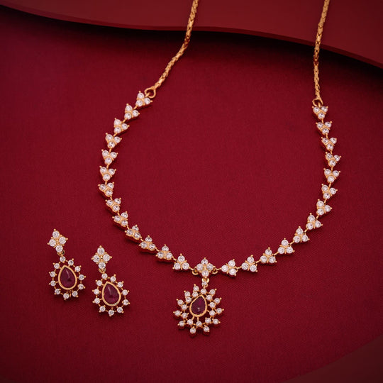 Zircon Necklace Zircon Necklace 193181