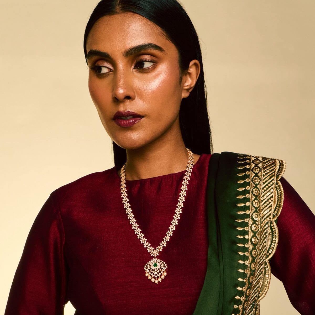 Zircon Necklace Zircon Necklace 193657