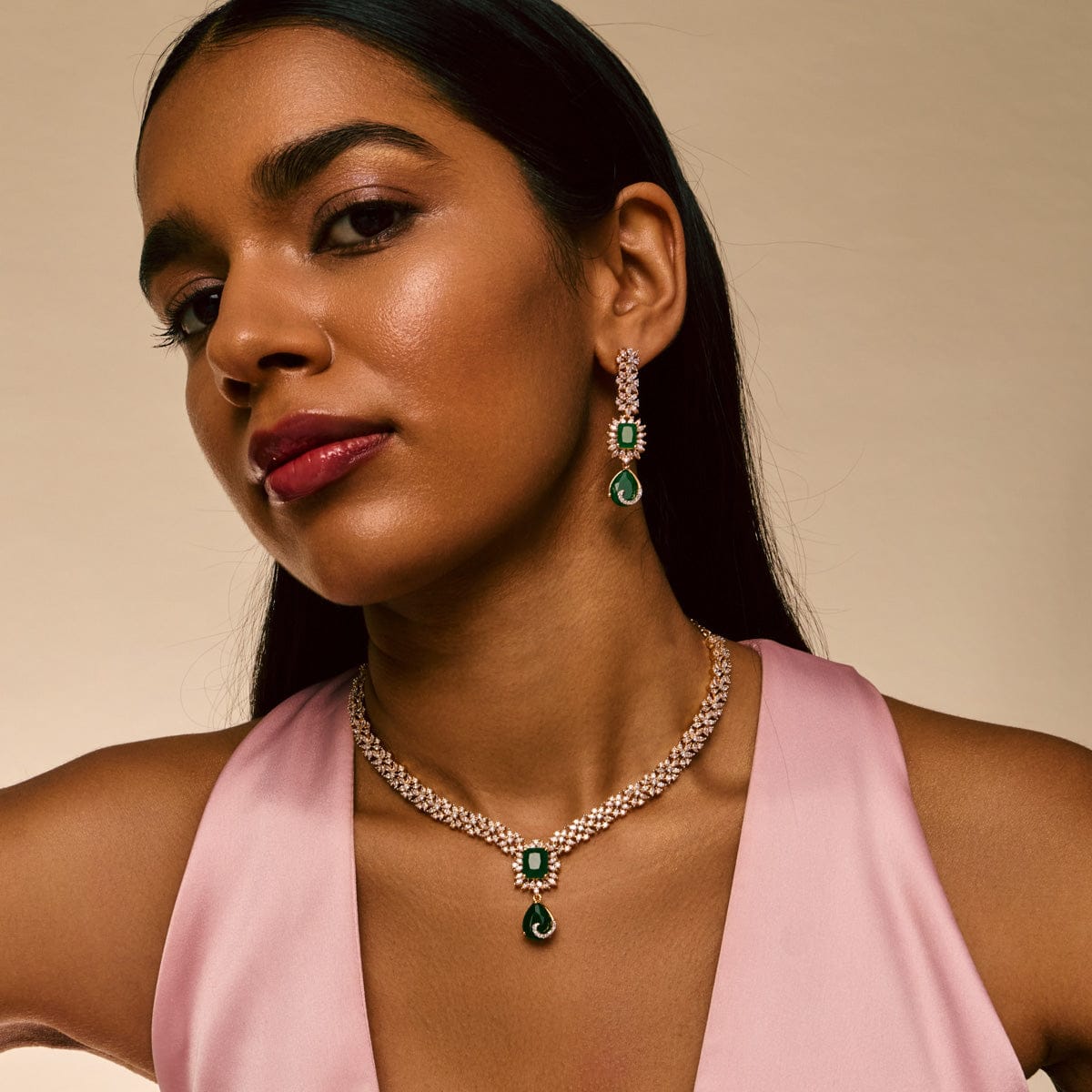 Zircon Necklace Zircon Necklace 193768