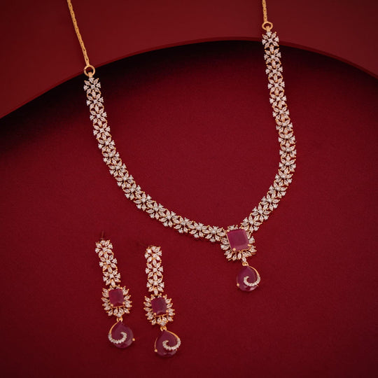 Zircon Necklace Zircon Necklace 193768