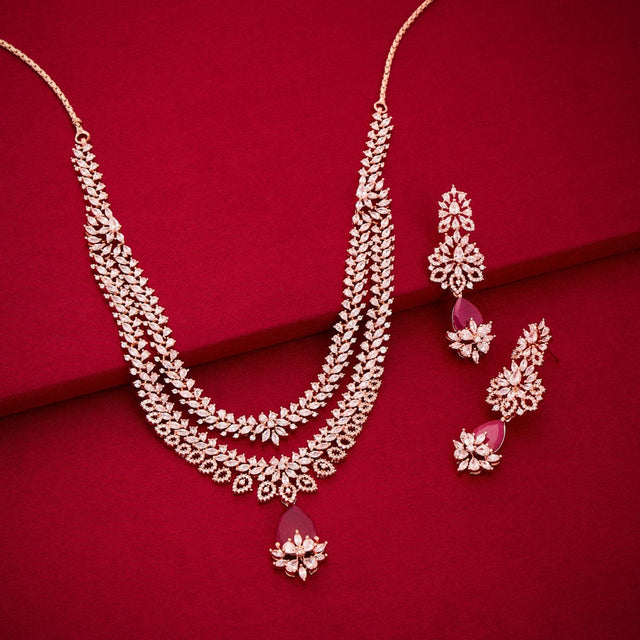 Zircon Necklace Zircon Necklace 193775