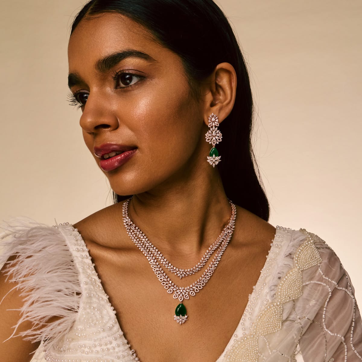 Zircon Necklace Zircon Necklace 193775