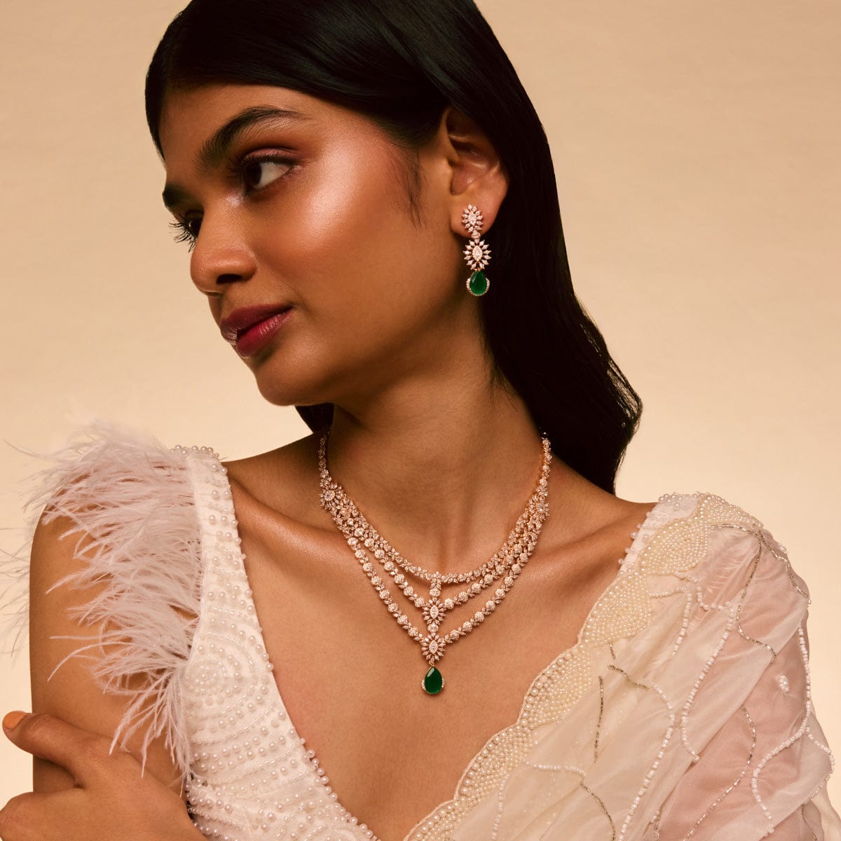 Zircon Necklace Zircon Necklace 193776