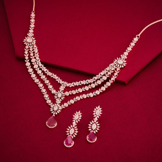 Zircon Necklace Zircon Necklace 193776