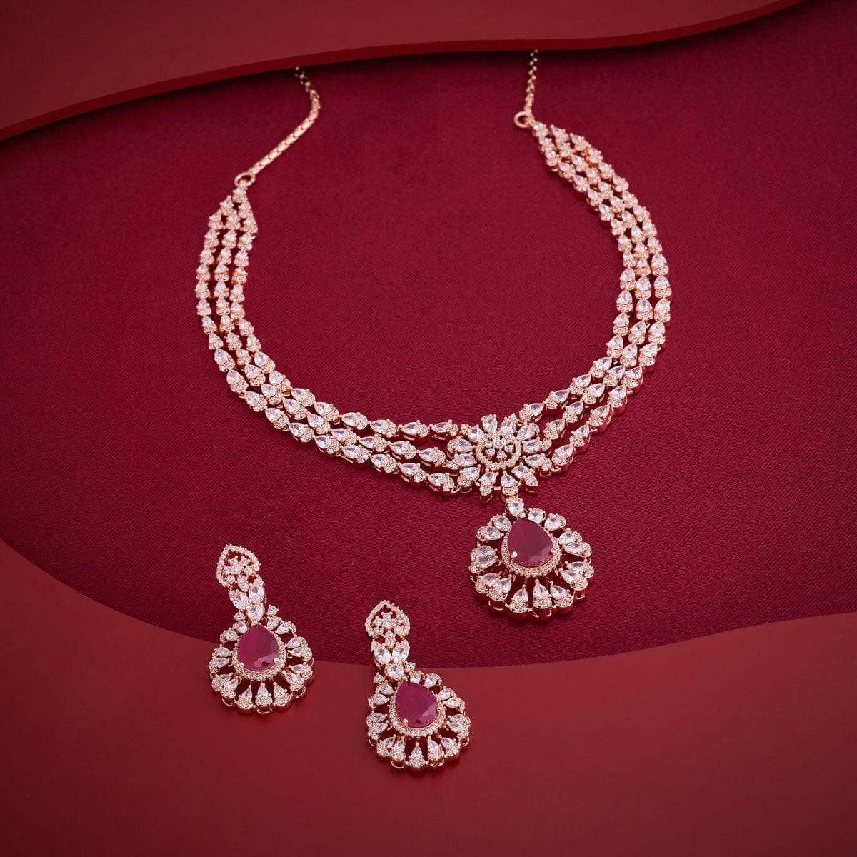 Zircon Necklace Zircon Necklace 193777