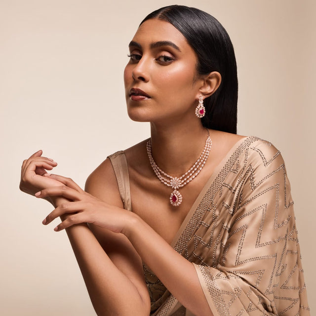 Zircon Necklace Zircon Necklace 193777