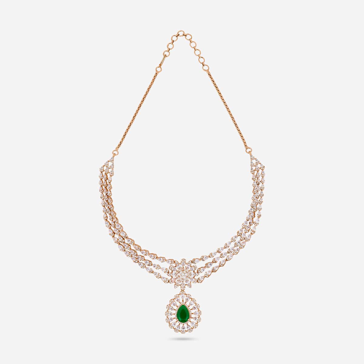 Zircon Necklace Zircon Necklace 193777