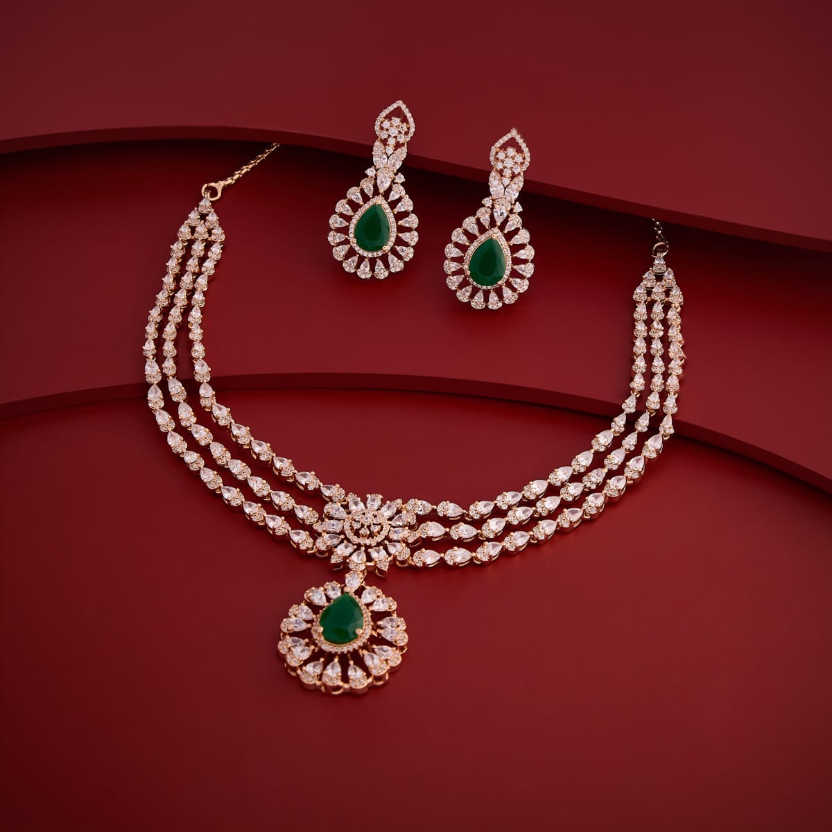 Zircon Necklace Zircon Necklace 193777