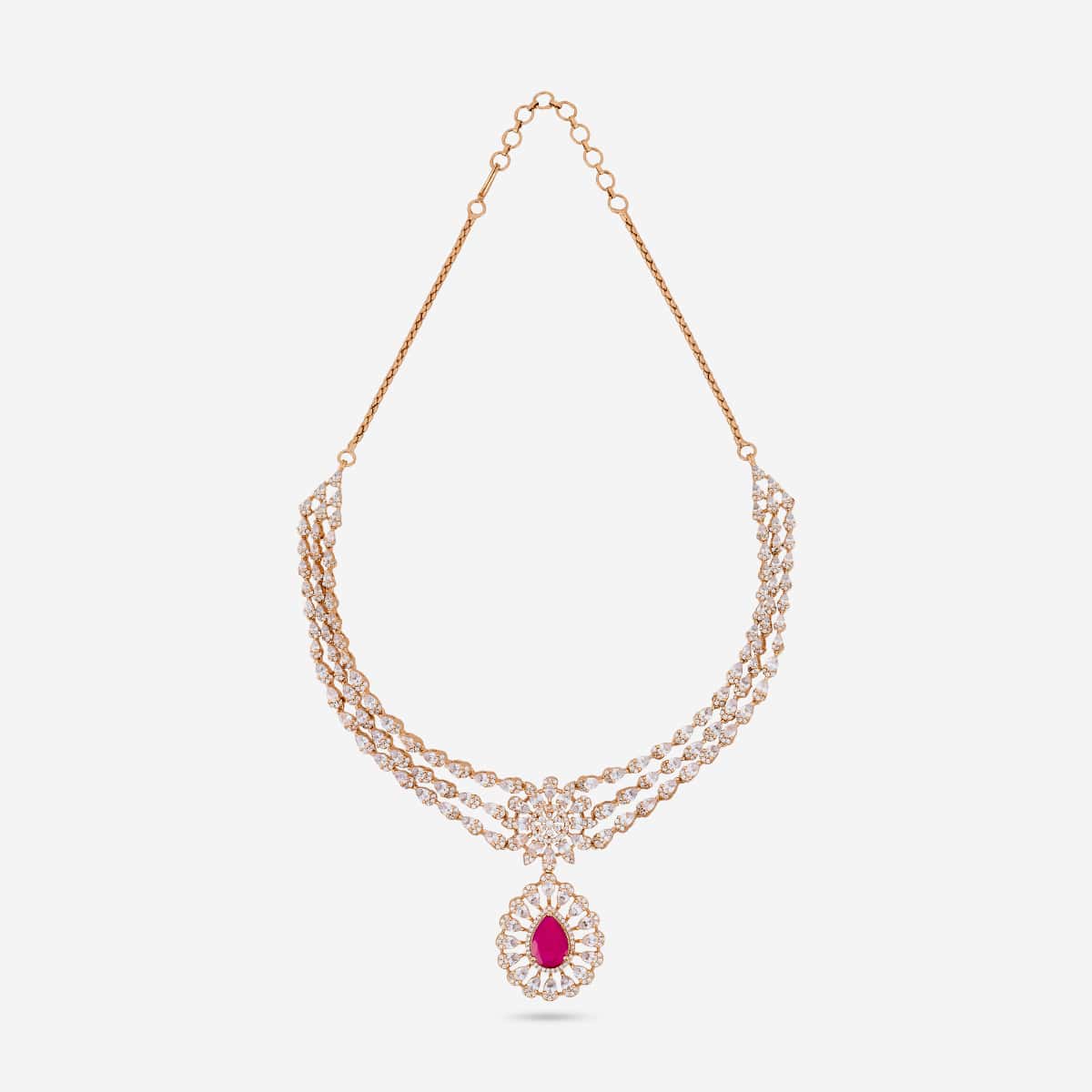 Zircon Necklace Zircon Necklace 193777