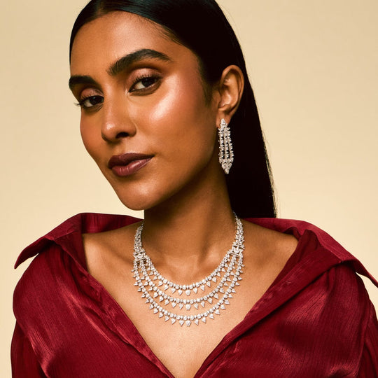 Zircon Necklace Zircon Necklace 193779