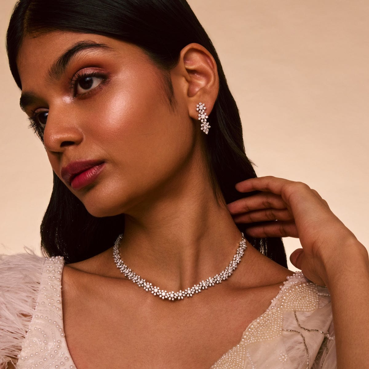 Zircon Necklace Zircon Necklace 193864