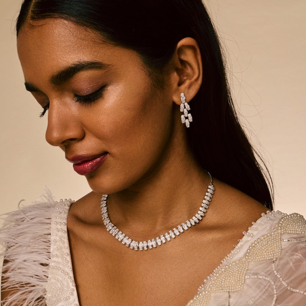 Zircon Necklace Zircon Necklace 193867