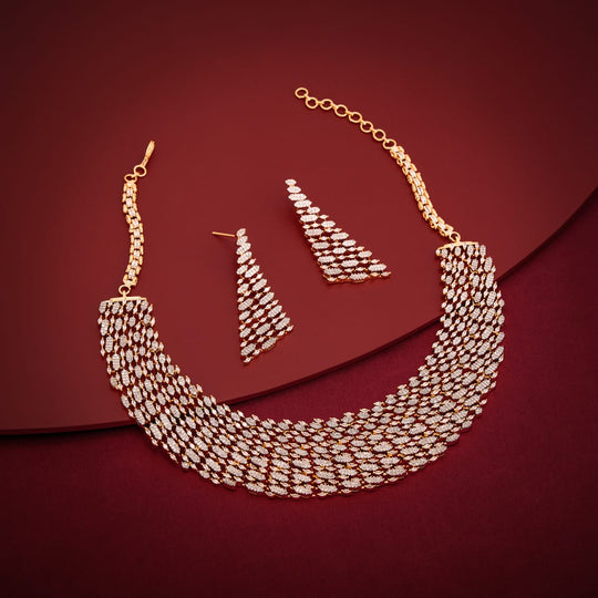 Zircon Necklace Zircon Necklace 193869