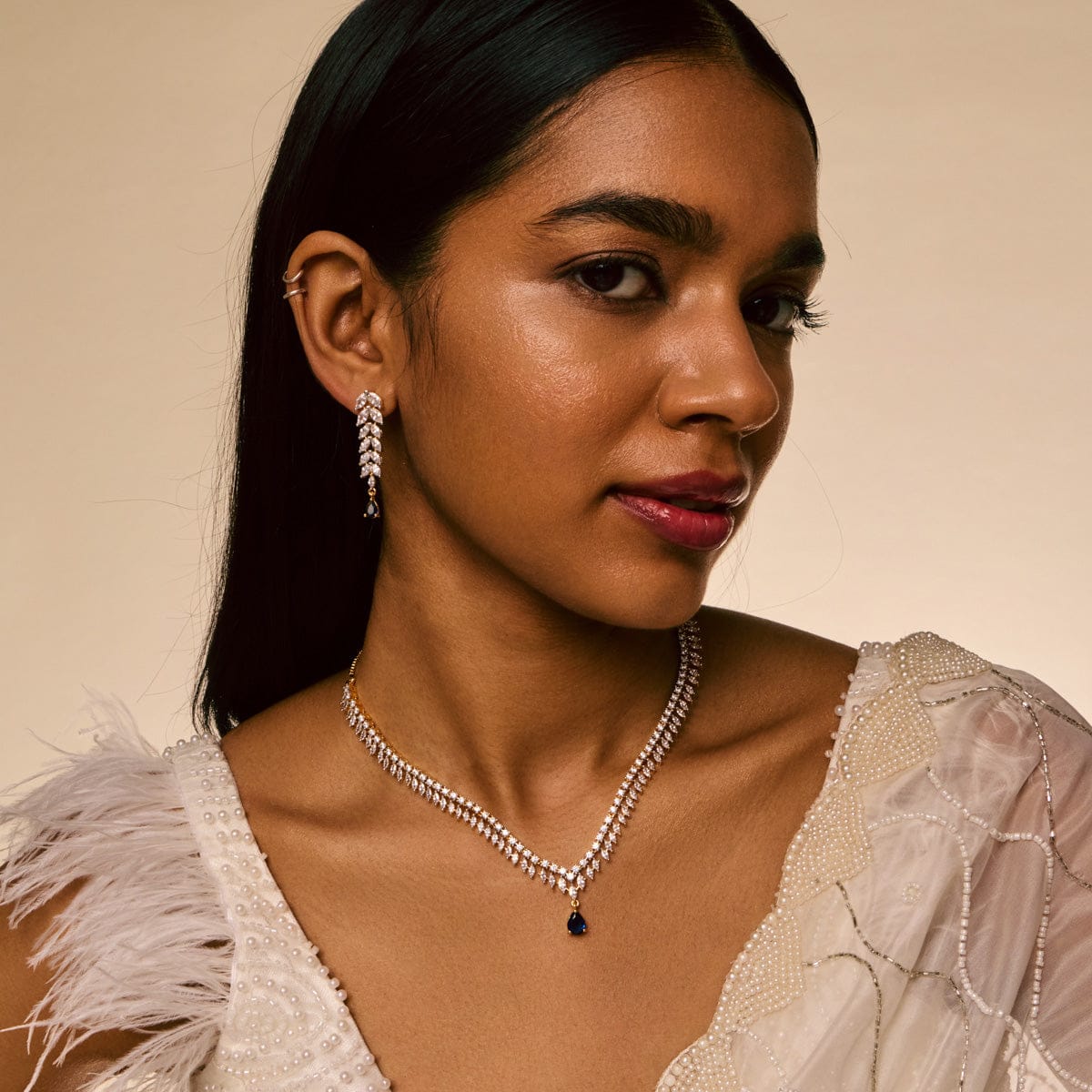 Zircon Necklace Zircon Necklace 194070