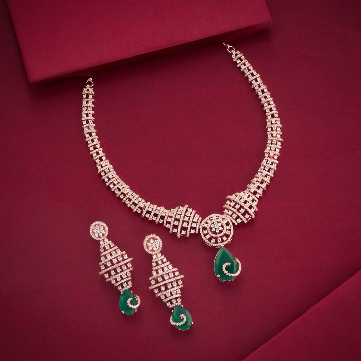 Zircon Necklace Zircon Necklace 195633