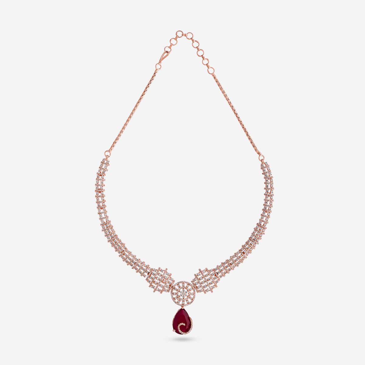 Zircon Necklace Zircon Necklace 195633