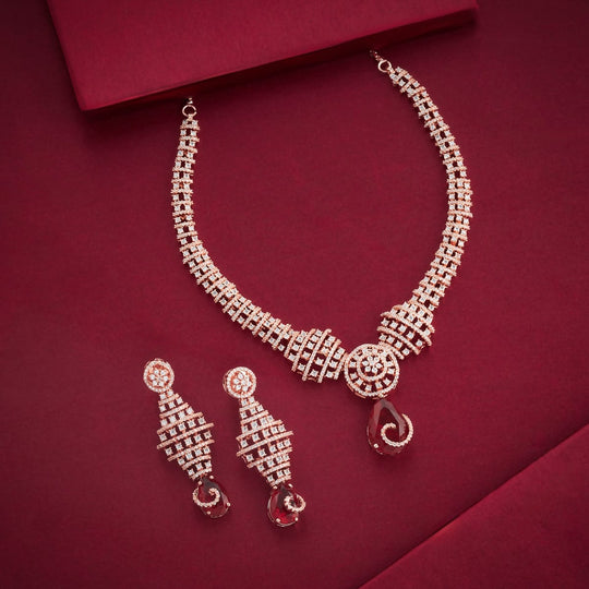 Zircon Necklace Zircon Necklace 195633