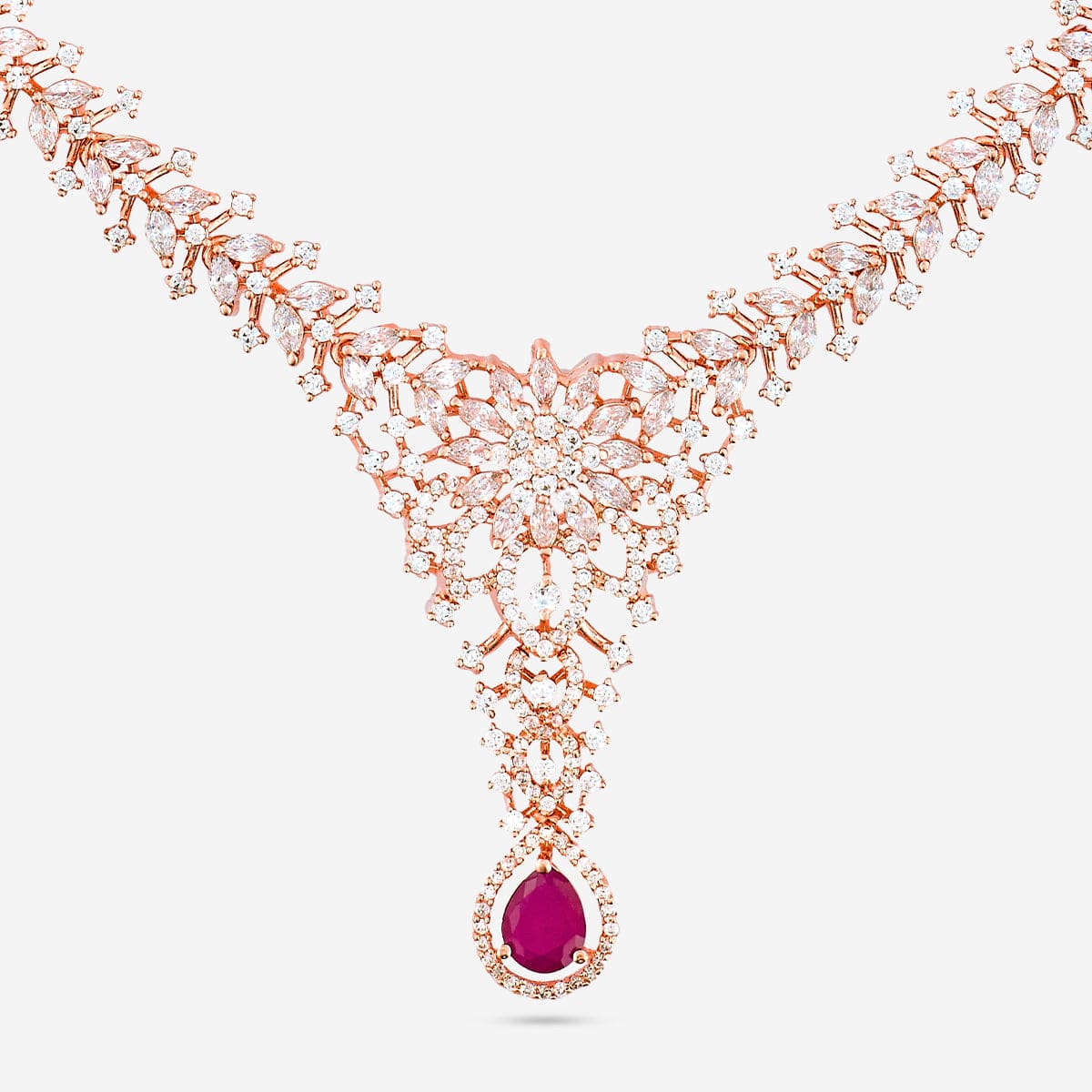 Zircon Necklace Zircon Necklace 195634