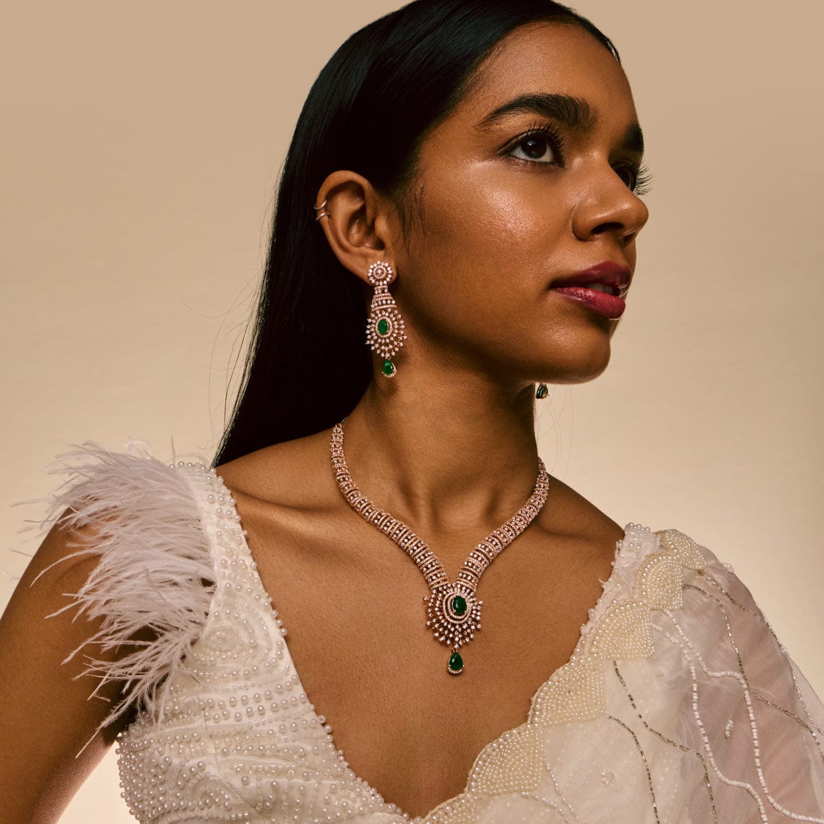 Zircon Necklace Zircon Necklace 195637
