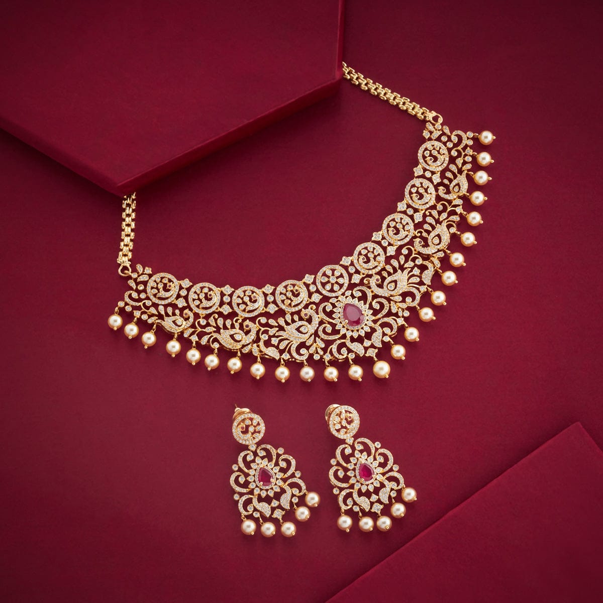 Zircon Necklace Zircon Necklace 195638