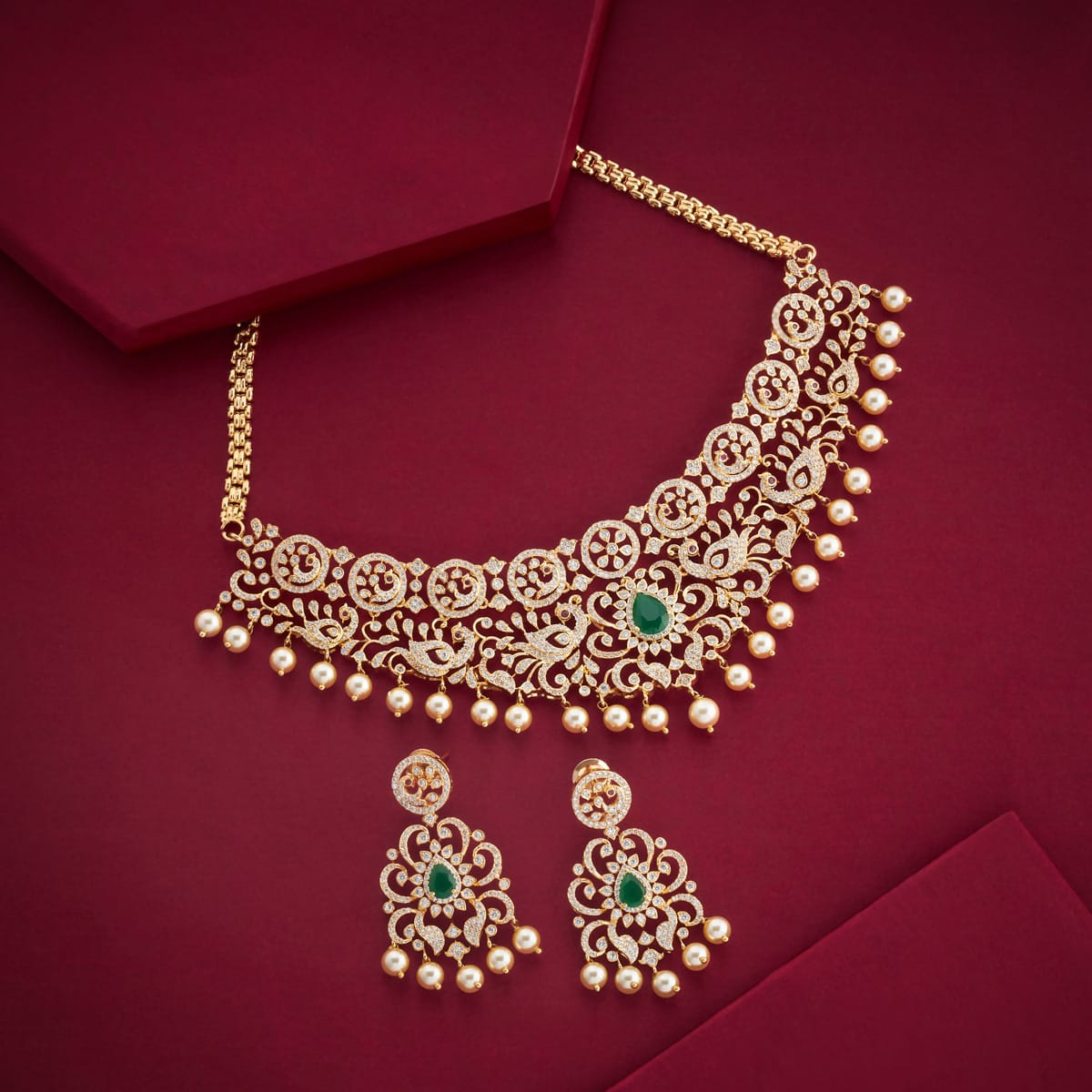 Zircon Necklace Zircon Necklace 195638