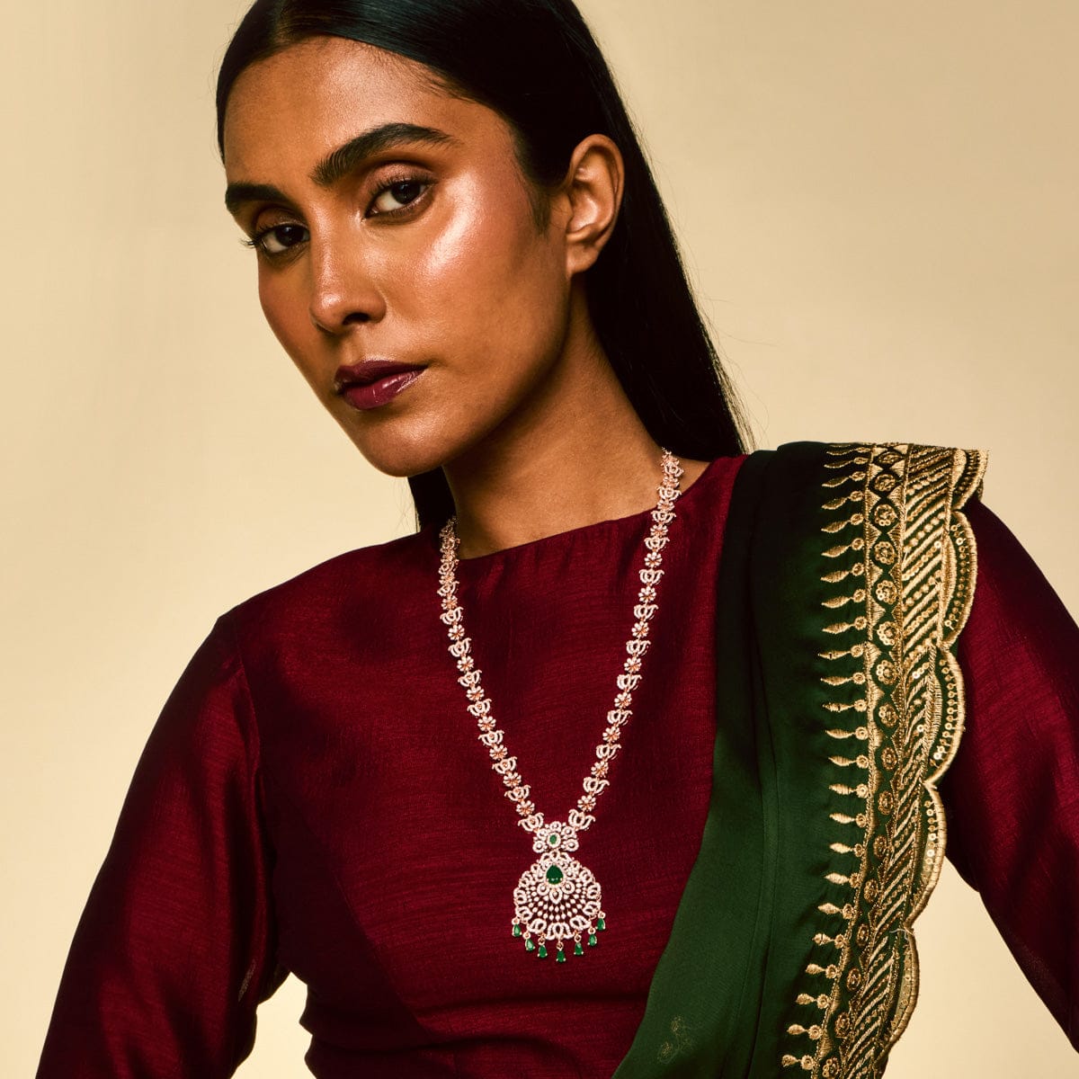 Zircon Necklace Zircon Necklace 195639