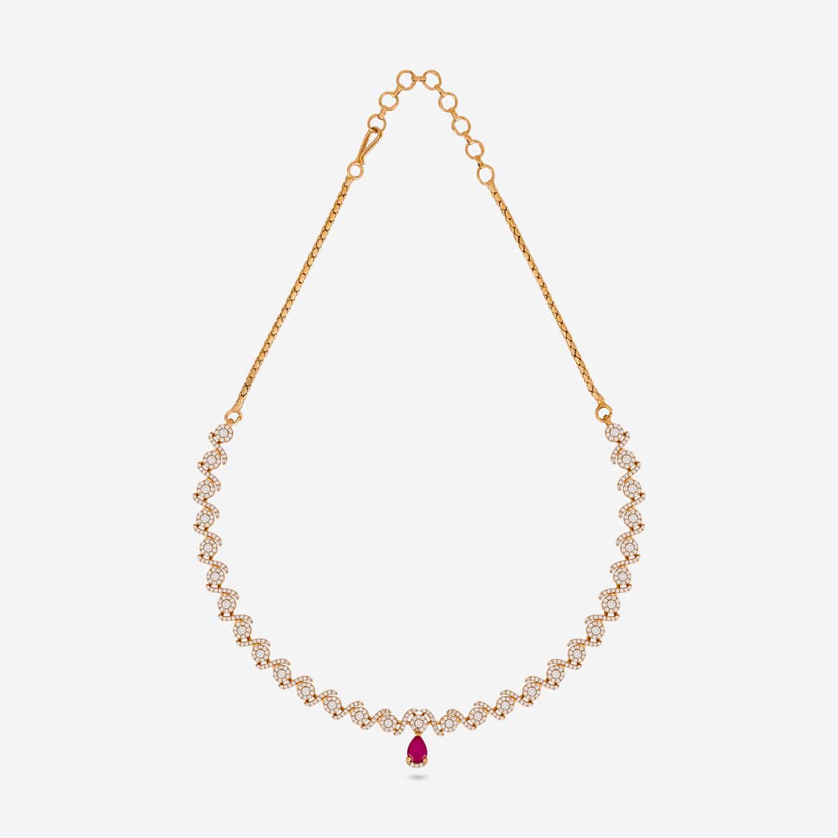 Zircon Necklace Zircon Necklace 197170