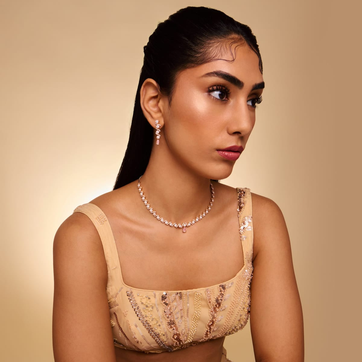 Zircon Necklace Zircon Necklace 197170