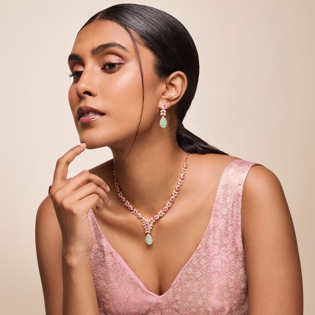 Zircon Necklace Zircon Necklace 197273