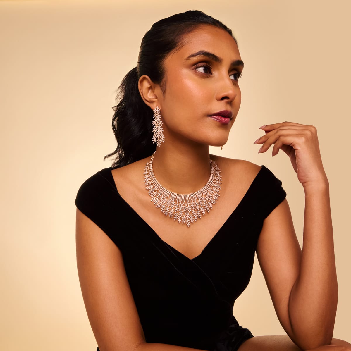 Zircon Necklace Zircon Necklace 197274
