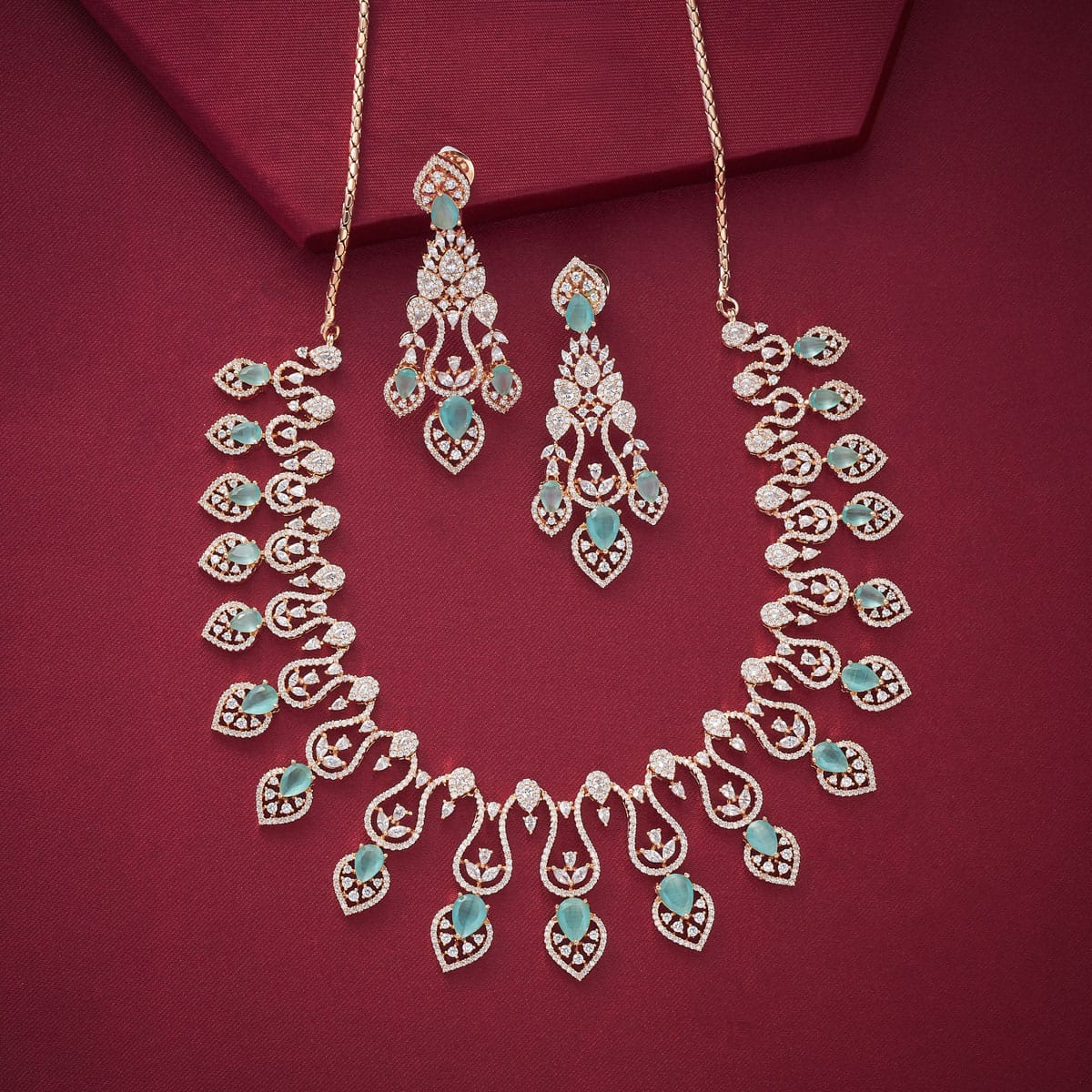 Zircon Necklace Zircon Necklace 197409