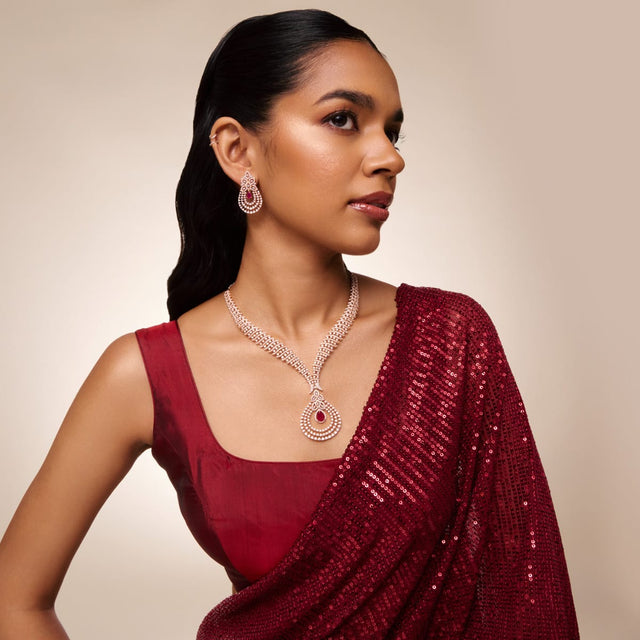 Zircon Necklace Zircon Necklace 197412