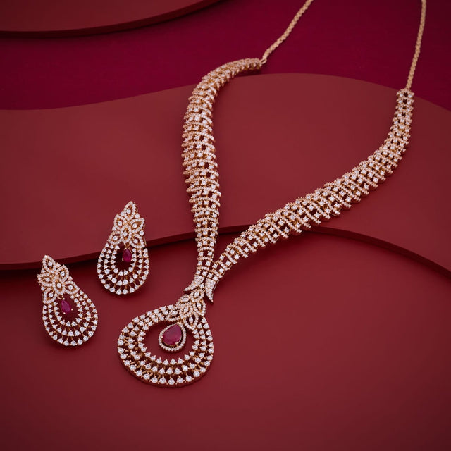 Zircon Necklace Zircon Necklace 197412