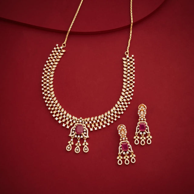 Zircon Necklace Zircon Necklace 197643